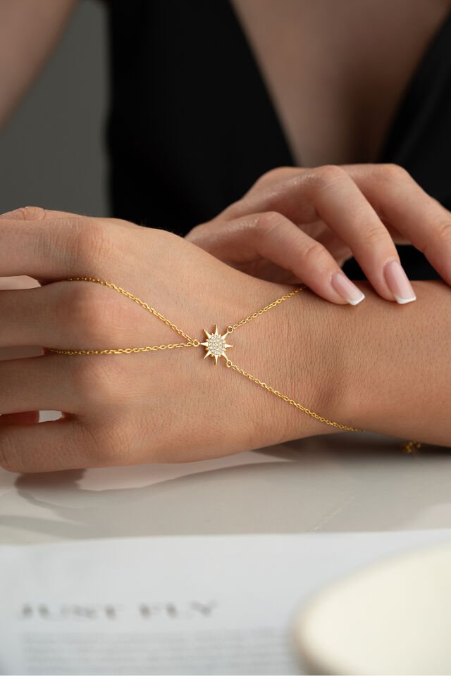 925 Ayar Gümüş Güneş Şahmeran