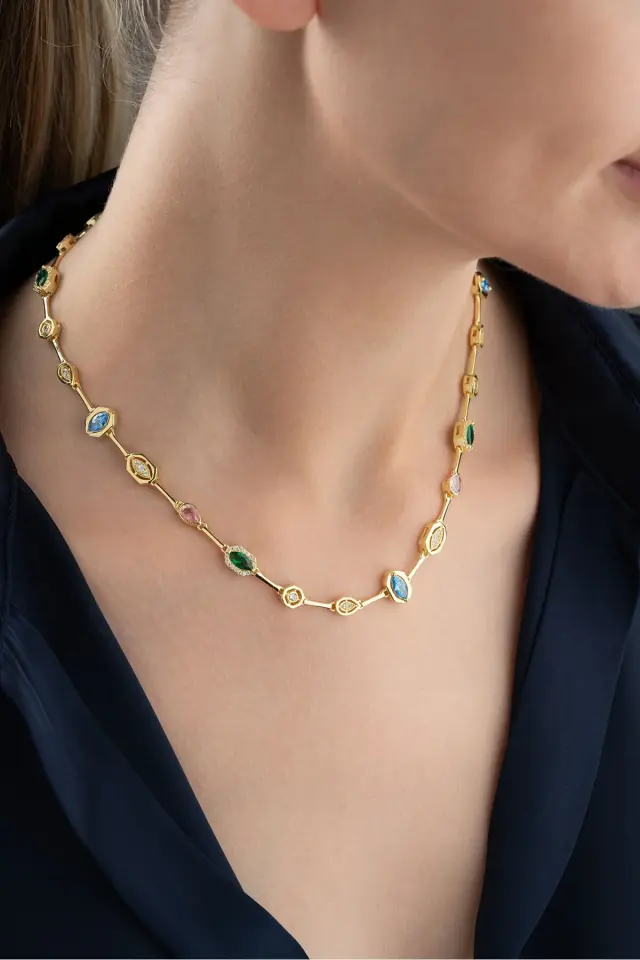 925 Ayar Gümüş Trend Model Kolye
