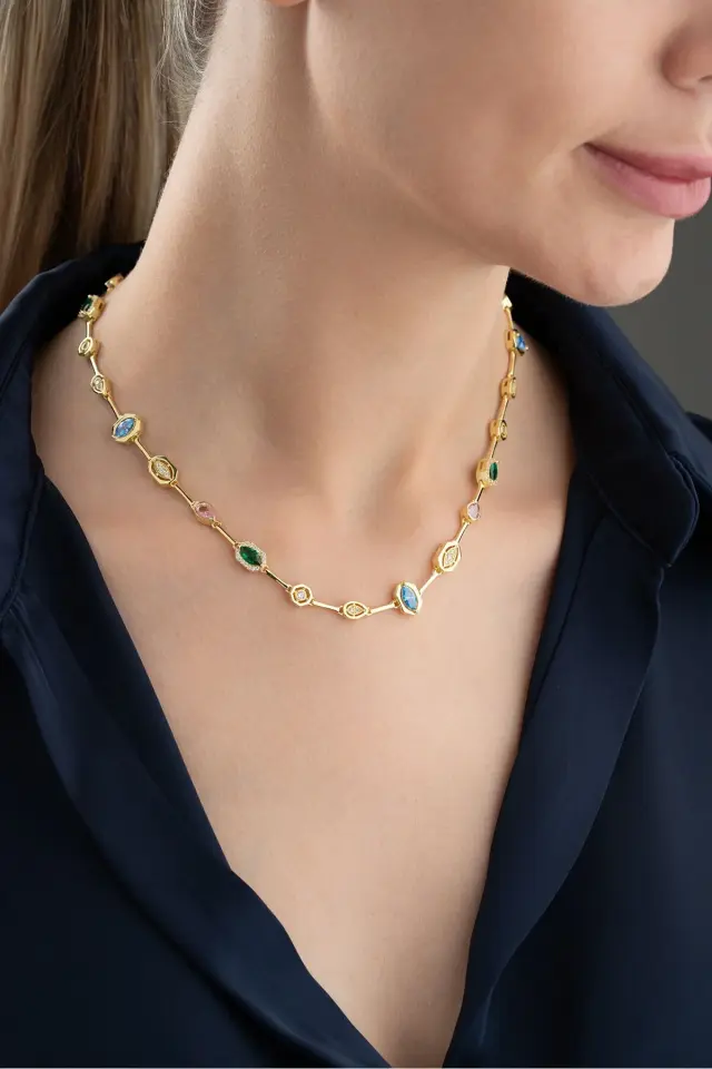 925 Ayar Gümüş Trend Model Kolye