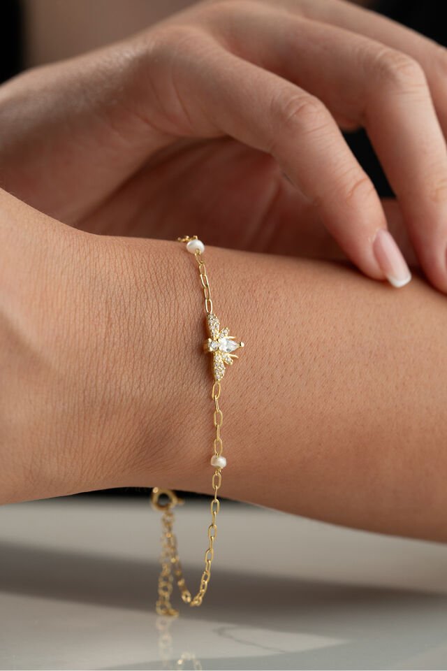 925 Ayar Gümüş Arı Bileklik