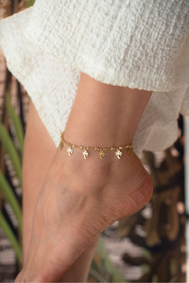 925 Ayar Gümüş Palmiye Halhal