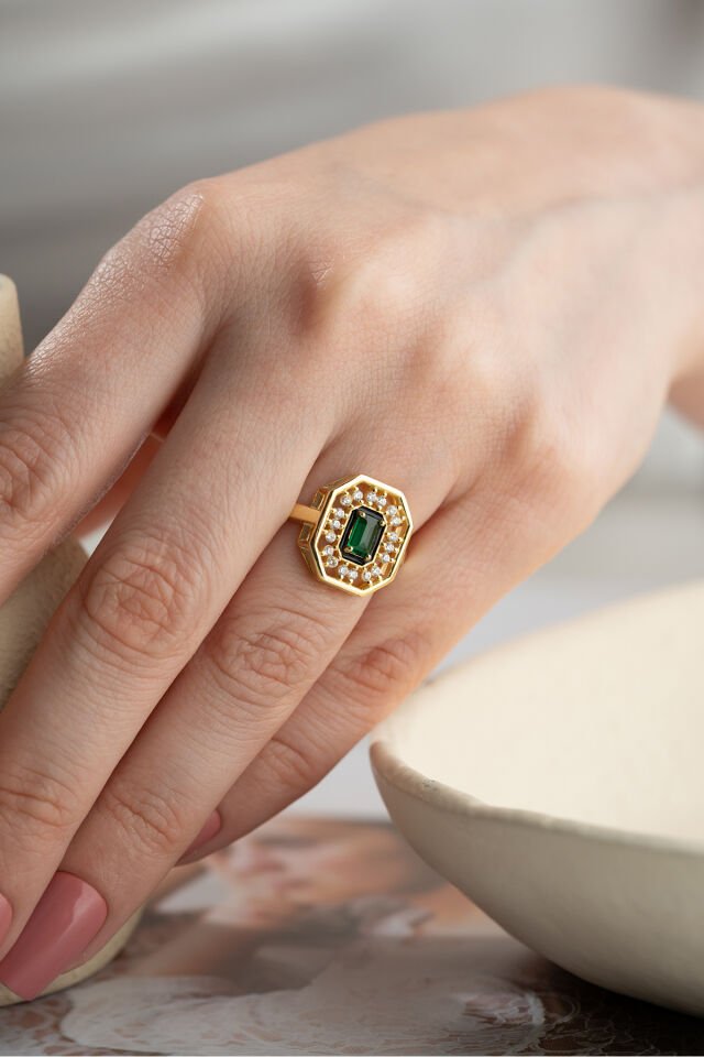 925 Ayar Gümüş Serenay Yüzük