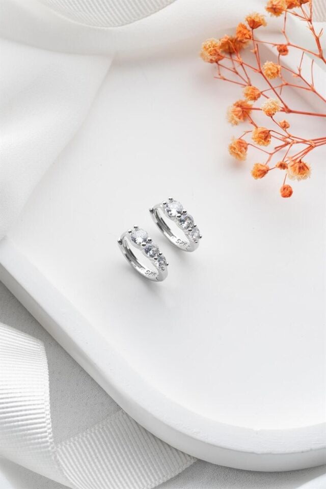 925 Ayar Gümüş Küpe Silver