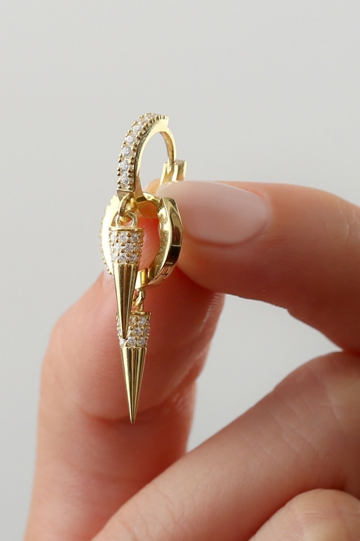 925 Ayar Gümüş Elegant Küpe